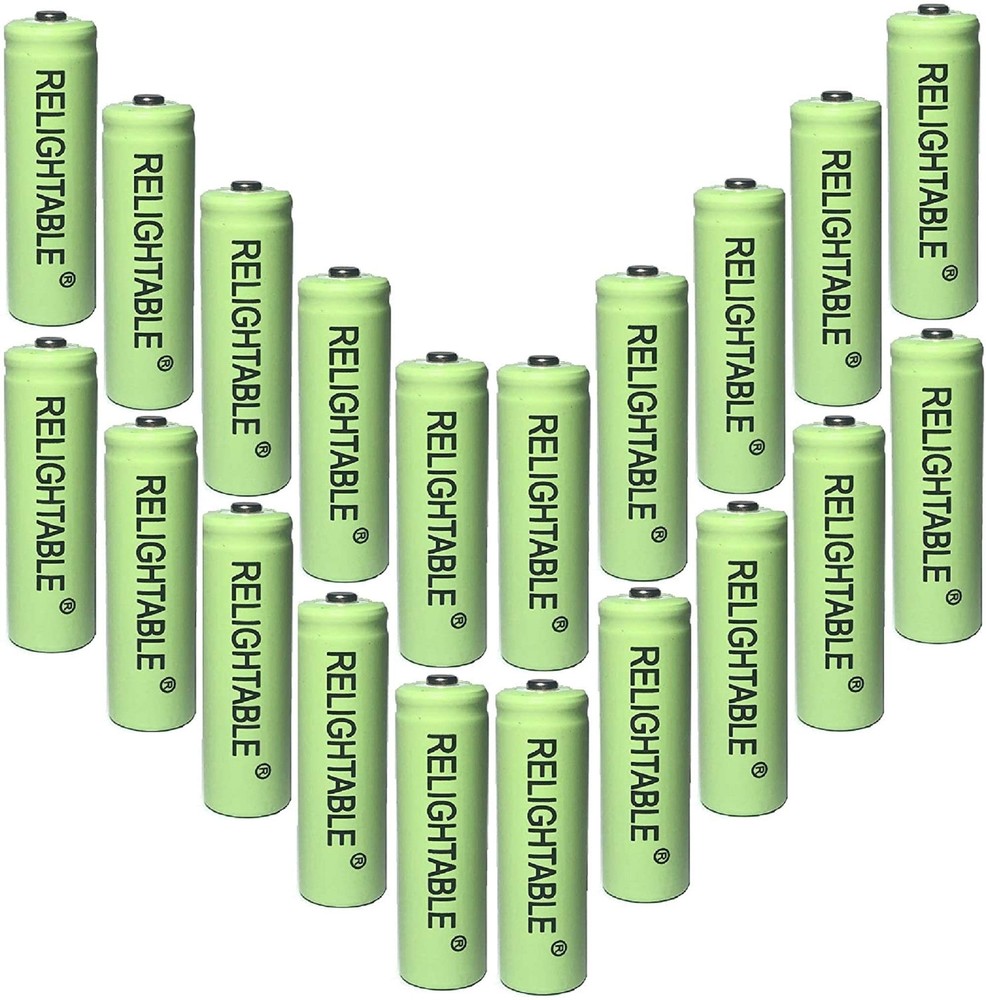 AA Size NiMH AA 600mAh 1.2V Rechargeable Batteries for Solar Lamp Solar Light...