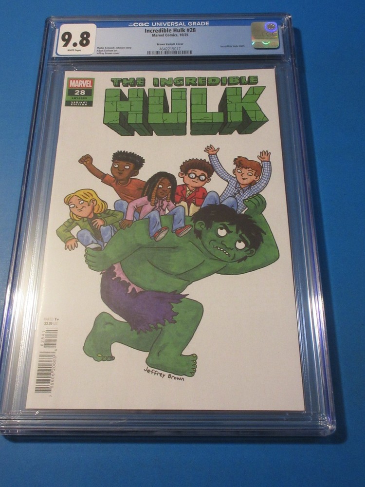 Incredible Hulk #28 Brown Variant CGC 9.8 NM/M Gorgeous  Gem Wow
