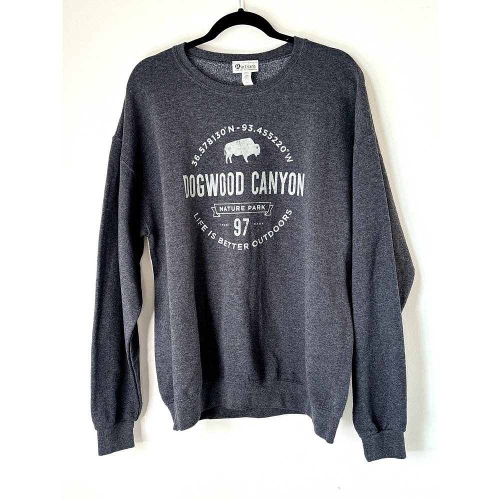 Dogwood Canyon Artisan Graphic Sweatshirt XL NY a15 Style
