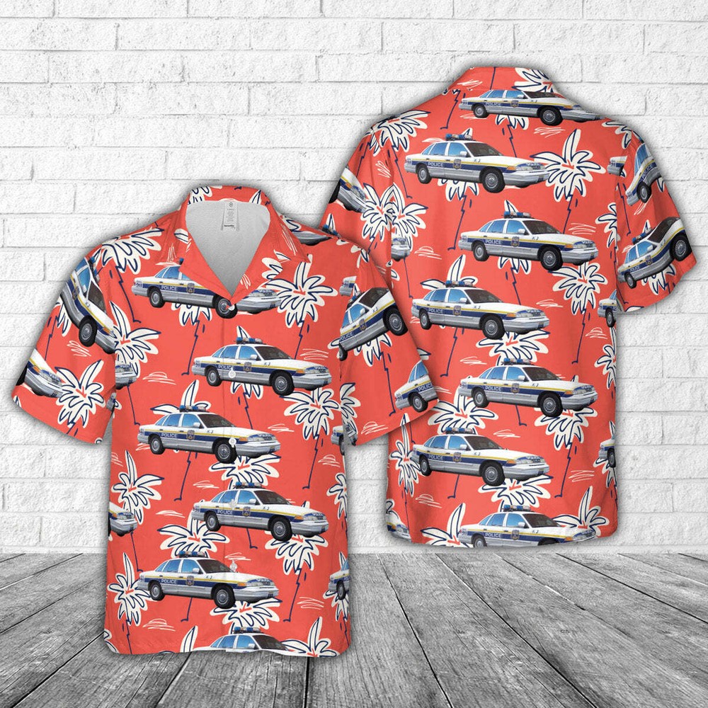 Philadelphia PA Police   1997 Ford Crown Victoria   K3 Hawaiian Shirt