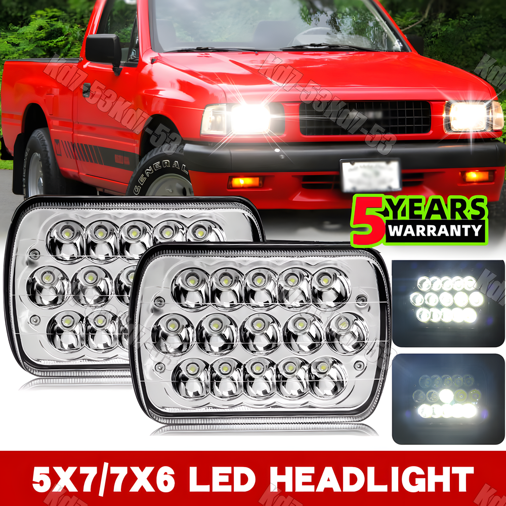 2PCS For Isuzu Pickup 1984-1995 5x7