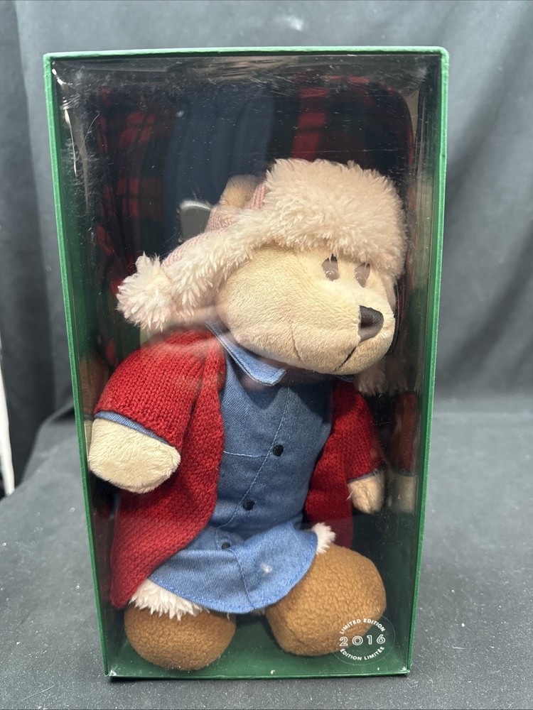 Starbucks 2016 Limited Edition Bearista Girl Holiday Bear Fast Shipping