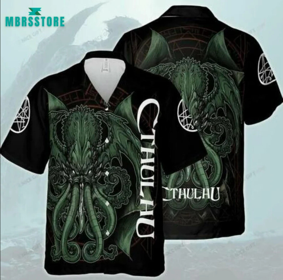 Cthulhu Summer 3D HAWAII SHIRT Best Price All Over Print Us Size Mother Day Gift