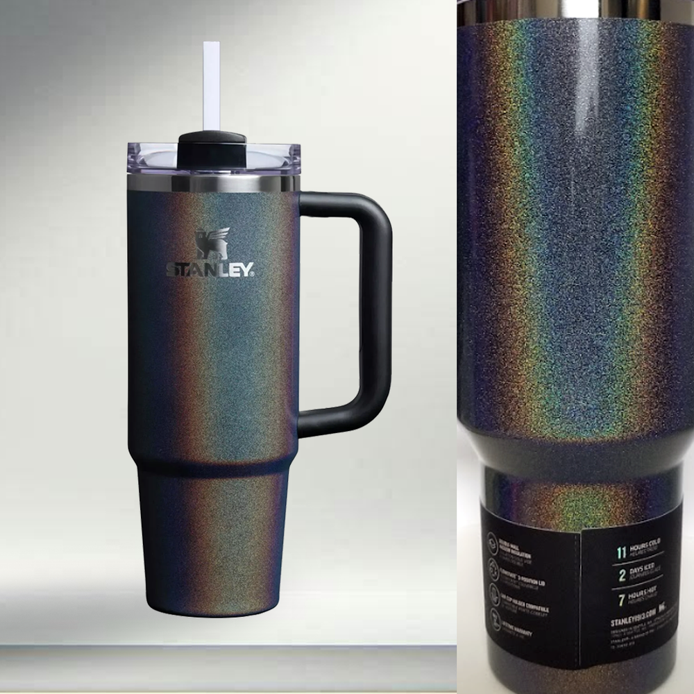 Official Limited Edition Stanley Tumbler 30oz Midnight Glitz