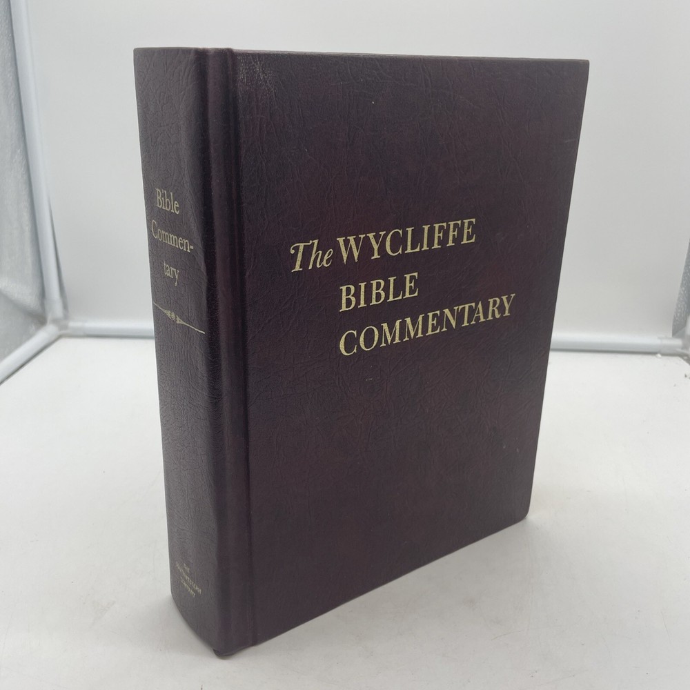 Vintage THE WYCLIFFE BIBLE COMMENTARY  Hardcover 1968 4th Printing VGC