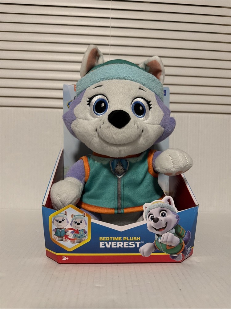 Paw Patrol Bedtime Plush Everest with Reversible Outfit New In Packaging