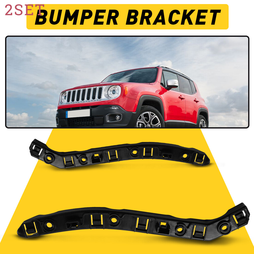 Bumper Bracket 2Set For 2015-2022 Jeep Renegade Front Driver and Passenger Side