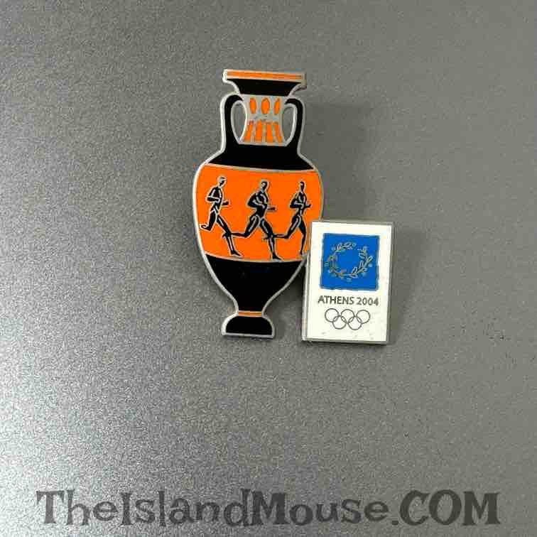 Rare ATHENS 2004 OLYMPIC GAMES VASE OLYMPIC GAMES 776 BC Pin (U1:125)