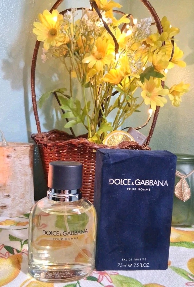 NEW IN BOX Dolce & Gabanna Pour Homme  By 2.5 Fl oz EDT Spray For Men