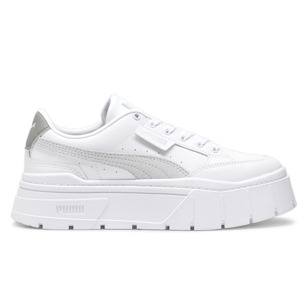 Puma Mayze Stack Platform Women’s White Casual Sneakers 38436318