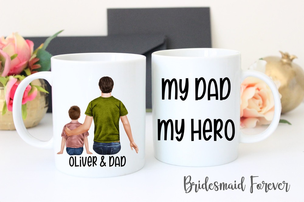 Fathers Day Gift Fathers Day Mug Girl Dad Dad Of Girls Father Daughter Gift For