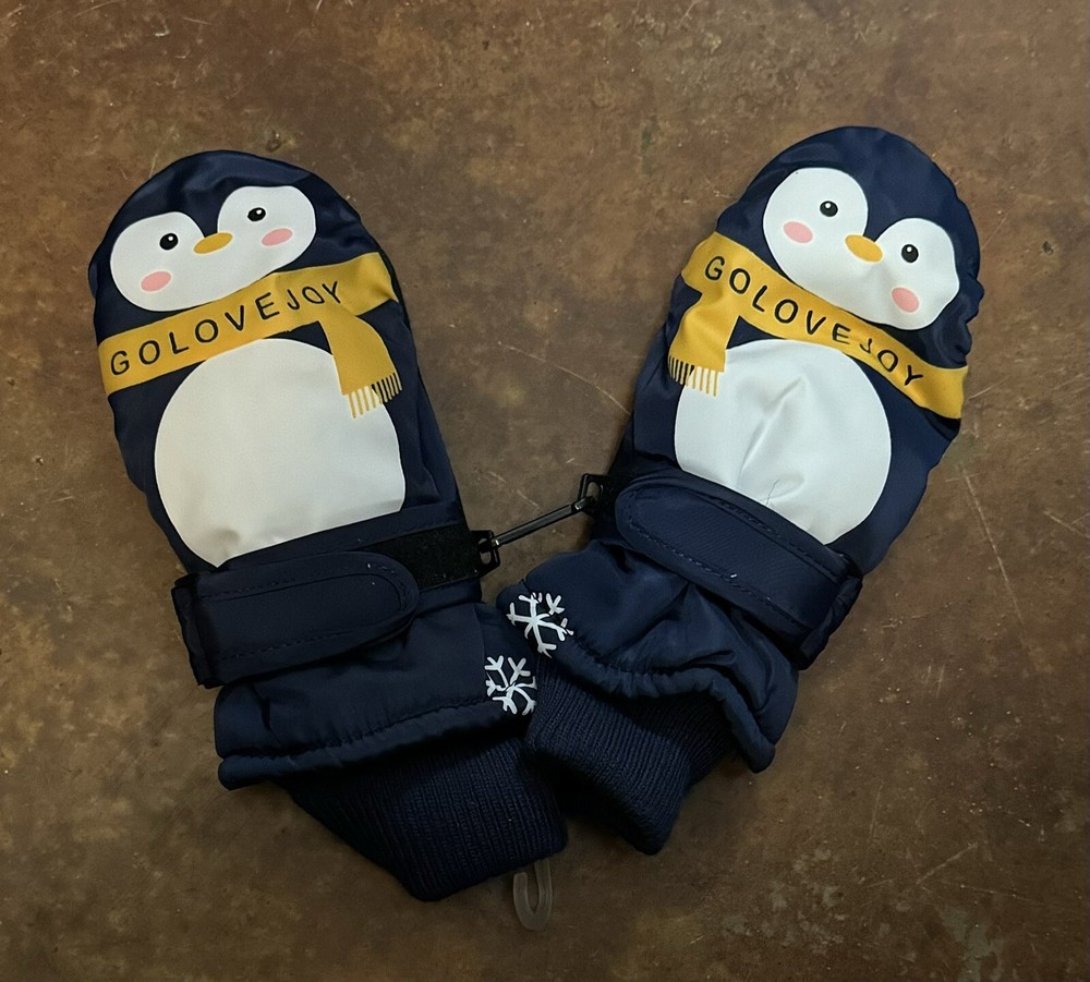 Child Ski Gloves Winter Snow Snowboard Windproof Waterproof - Size 0-2 - NIP