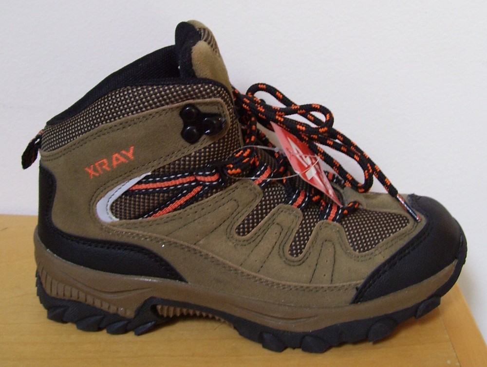 Boys XRAY Brown Hiking Boots Sz 2