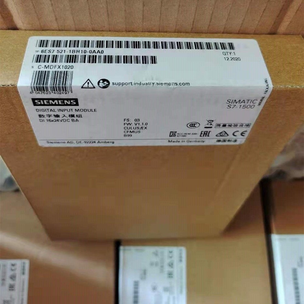 SIEMENS New 6ES7521-1BH10-0AA0 Digital input module FAST SHIP