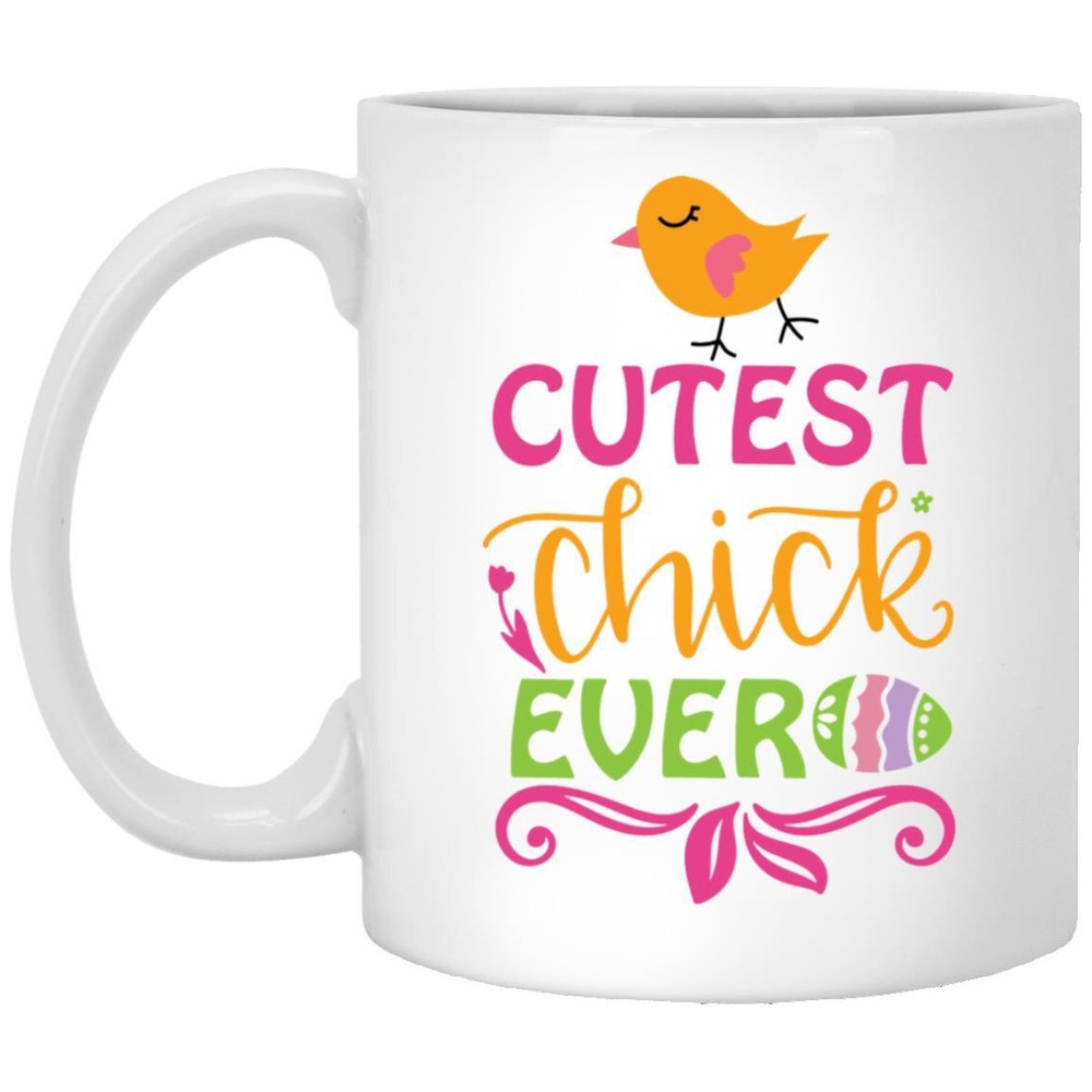 Easter Chick Coffee Mug Cute Gift for Mom Dad Grandma Grandpa