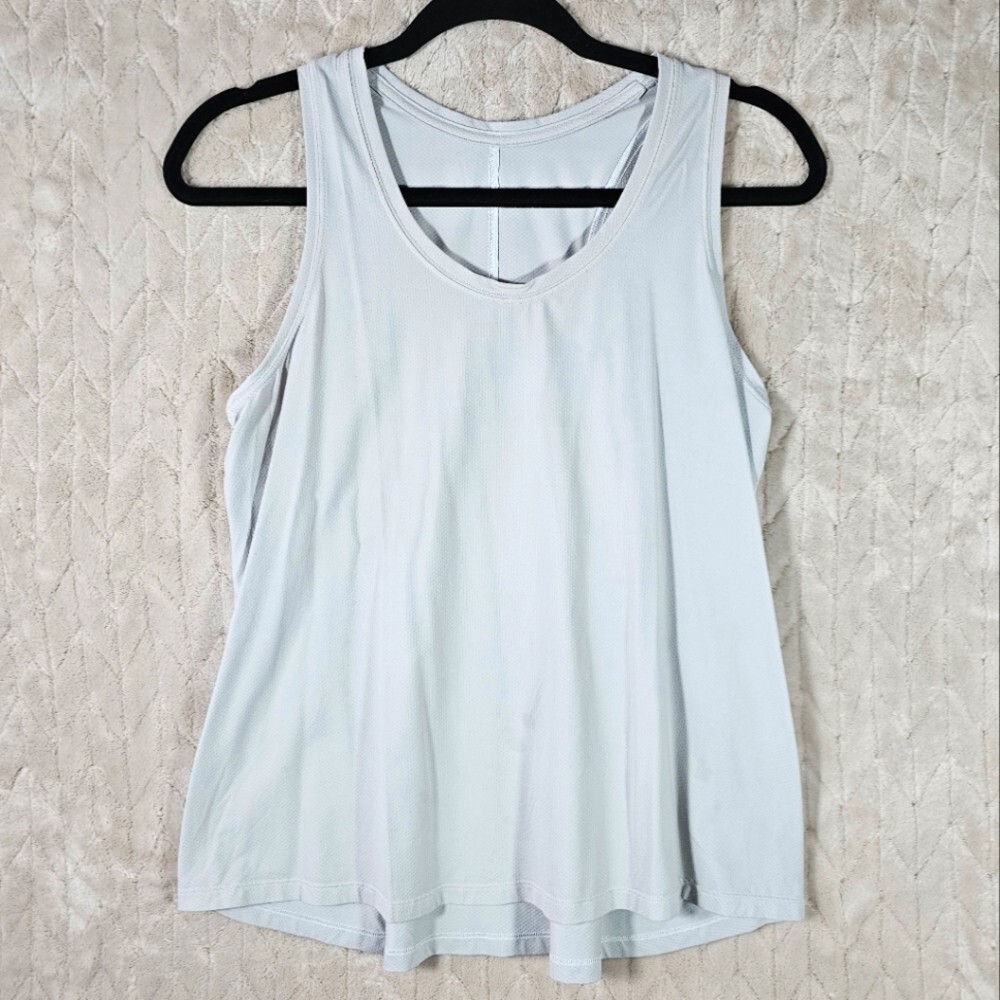 Lulomon Womens Lightweight Gray Athletic Running Tank Top Size 4