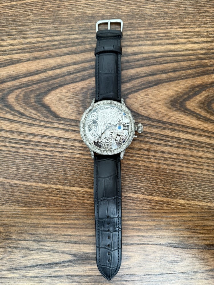 Vintage GLASHÜTTE German Men's SKELETON Wristwatch Original 1886!!! Rare!