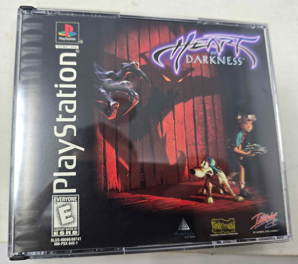 Heart of Darkness (Sony PlayStation 1, 1998) PS1 Complete 3D Glasses