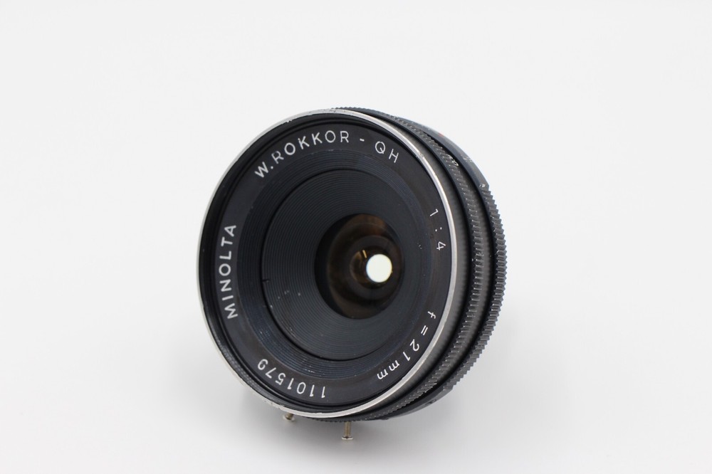 [EXC5＋] Minolta MD W-Rokkor-QH 21mm f/4 ultra wide angle lens From JAPAN #10731