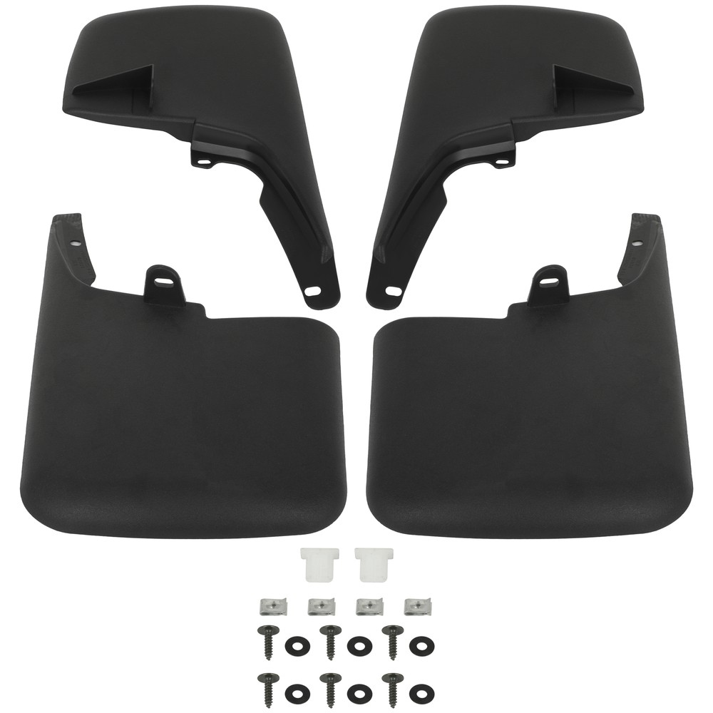 Splash Guard Mud Flaps for Ford F-250 F-350 Super Duty 2017-2022 with Screws