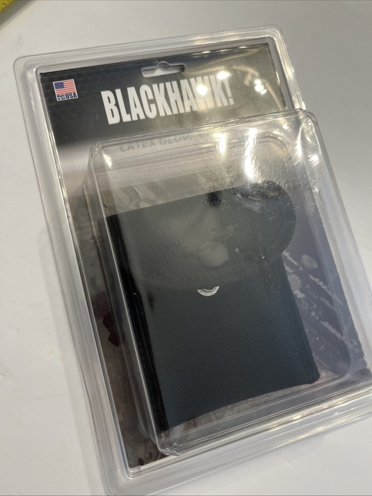 Blackhawk Double Latex Black Glove Case 44A351BK