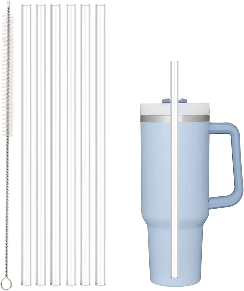 6 Pack Reusable Straws for Stanley 40oz & 30oz Tumblers
