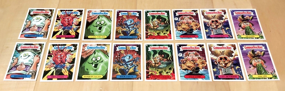 2024 Topps Garbage Pail Kids GPK Green Day B Sides Insert Complete Set 16 Cards