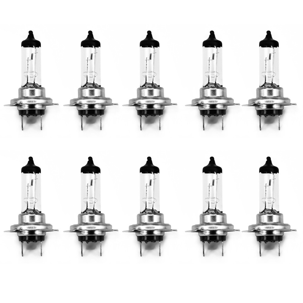 10x H7 55W Car Auto Yellow Halogen Headlight Light Hi/Low Beam Lamp Bulb DC 12V