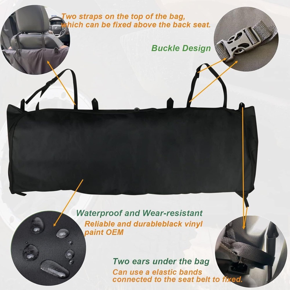Ford Bronco 4 Door 600D Soft Top Window Storage Bag 2021-2023