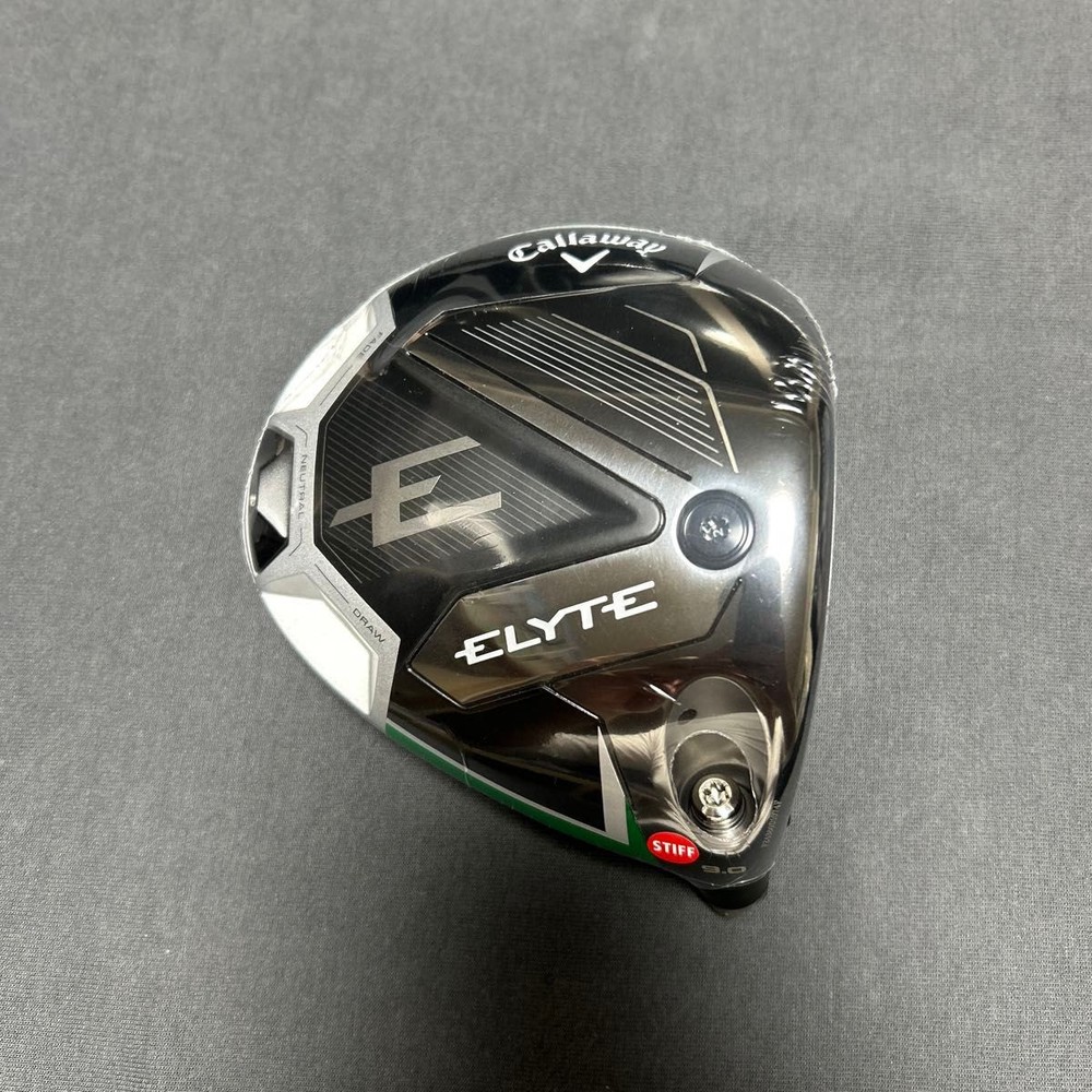 Callaway ELYTE  Driver 9deg RH Head Only with head Cover New
