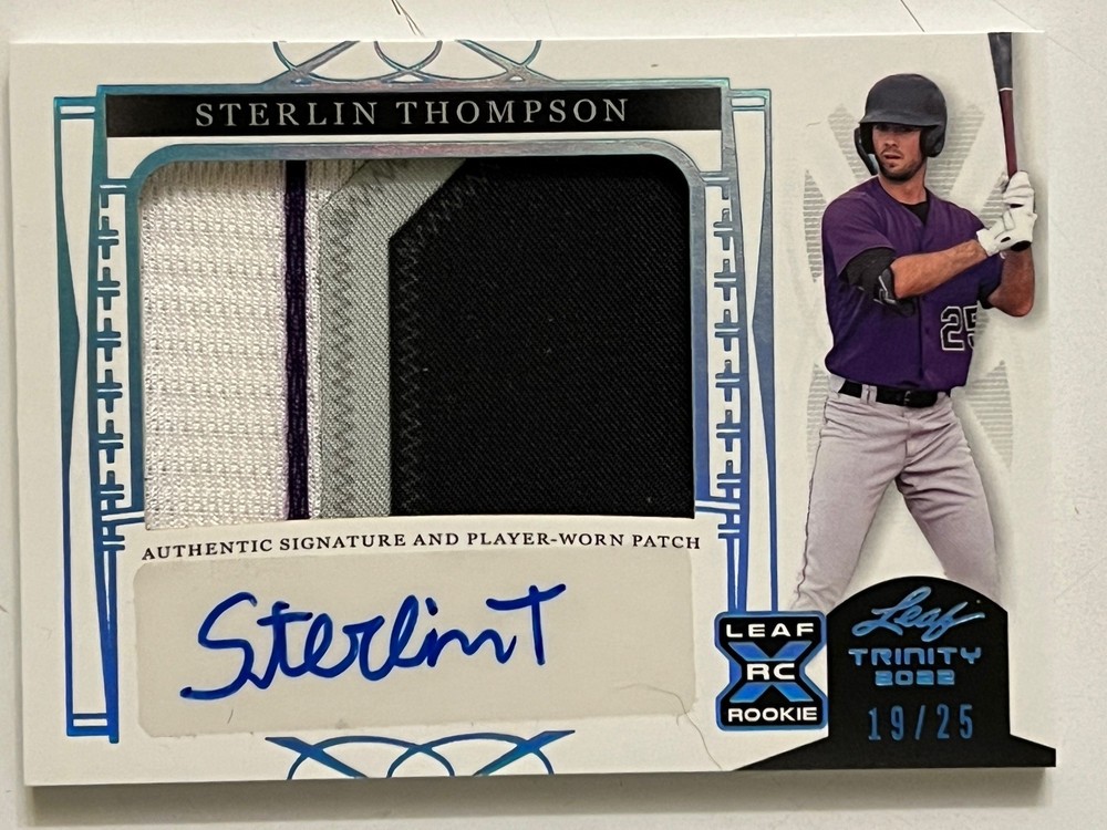 Colorado Rockies Lot RC 5 Auto 2 Patch HOLLIDAY Romo /25 Veen Reggio /10 Amador