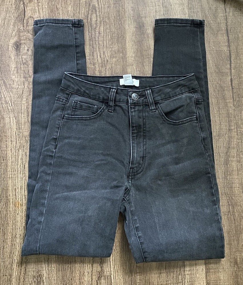 Forever 21 Black High Waisted Skinny Jeans