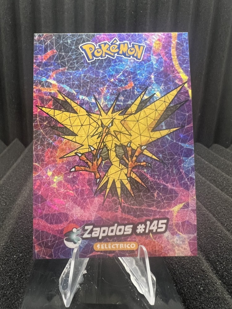 Zapdos 145 Cracked Ice Holo Crystal Collection 2024 Pokemon TCG Card