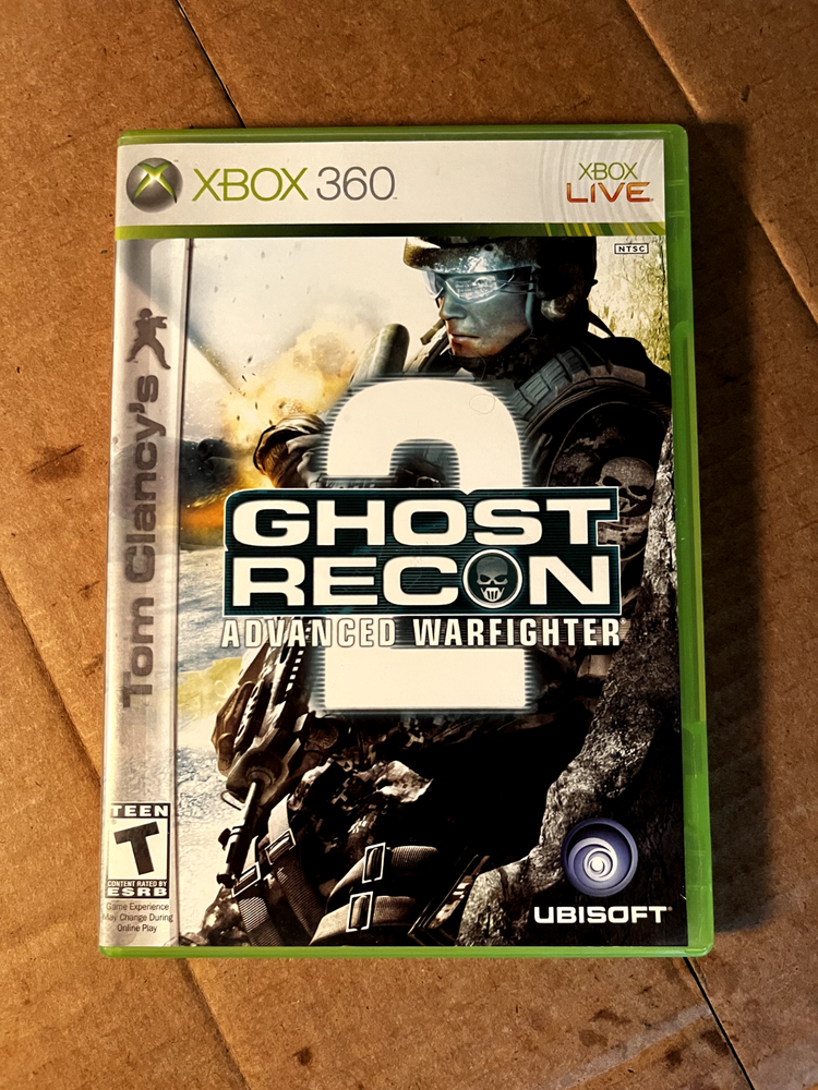 Tom Clancy's Ghost Recon: Advanced Warfighter 2 (2007) - Xbox 360, CIB, Tested