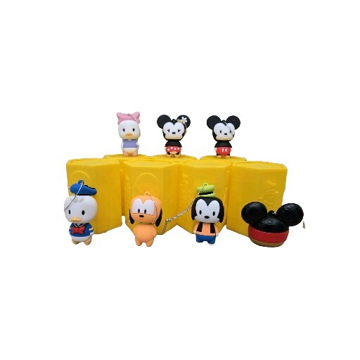 Disney Mickey & Friends Hallmark Mystery Ornaments Complete 7-Piece Super Rare Set