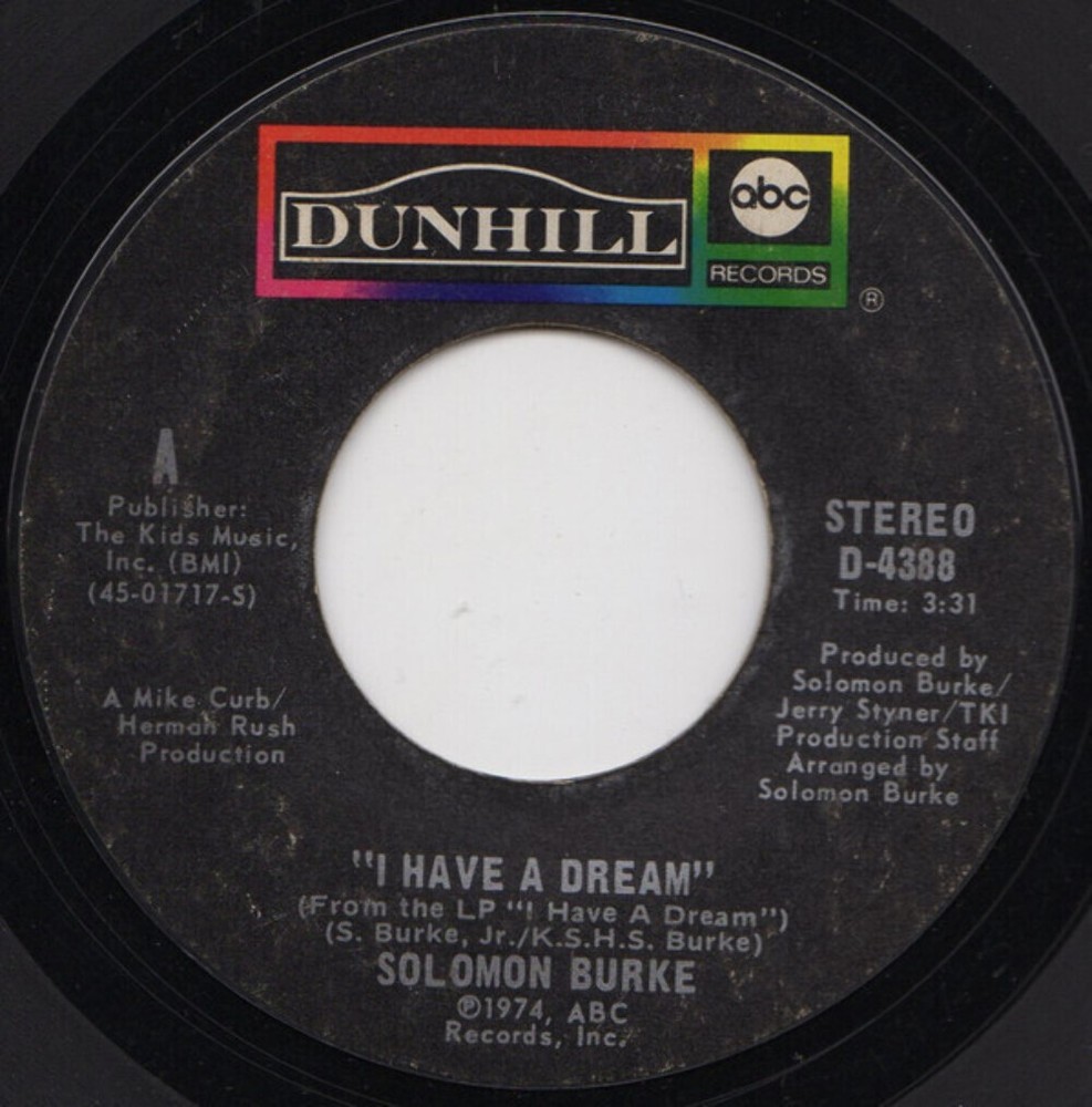 Solomon Burke - Midnight And You / I Have A Dream (7