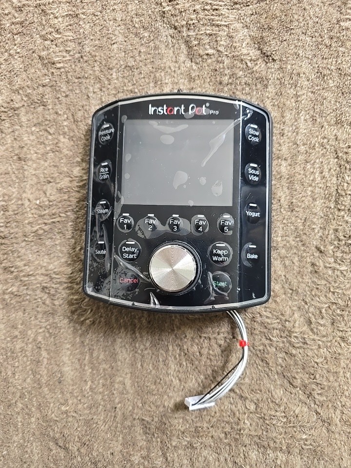Instant Pot  PRO 60 6 Quart Screen Replacement Touch Pad w/Wires Genuine