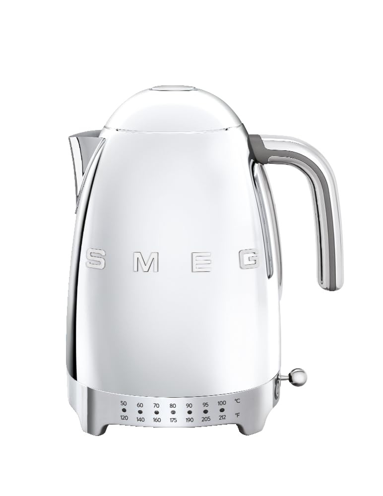 50s Retro 7-Cup Stainless Steel Variable Temp Electric Kettle
