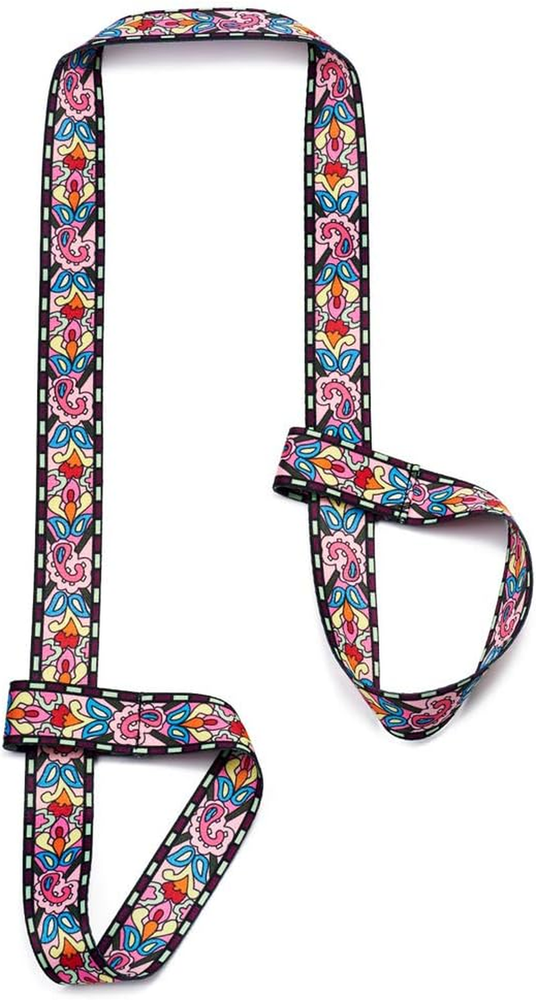 Yoga Mat Strap, Adjustable Durable Yoga Mat Carrier & Stretching Strap, Multiple