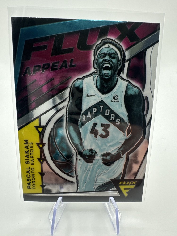 2020-21 Panini Flux - Flux Appeal Silver Prizm #9 Pascal Siakam