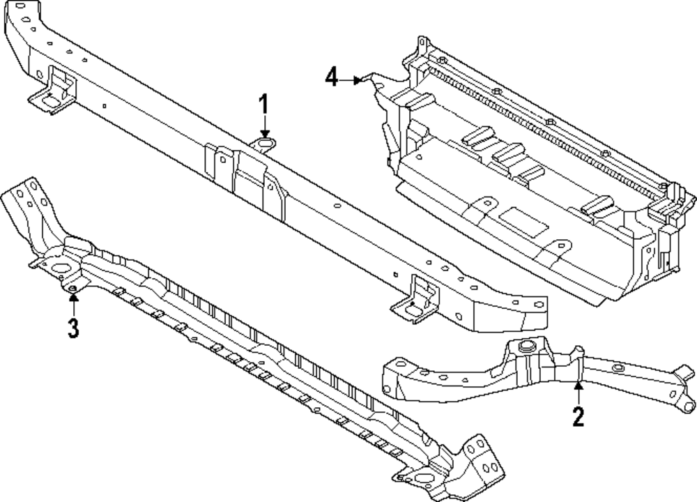 Genuine Nissan Shutter Assembly 62330-7BA0A