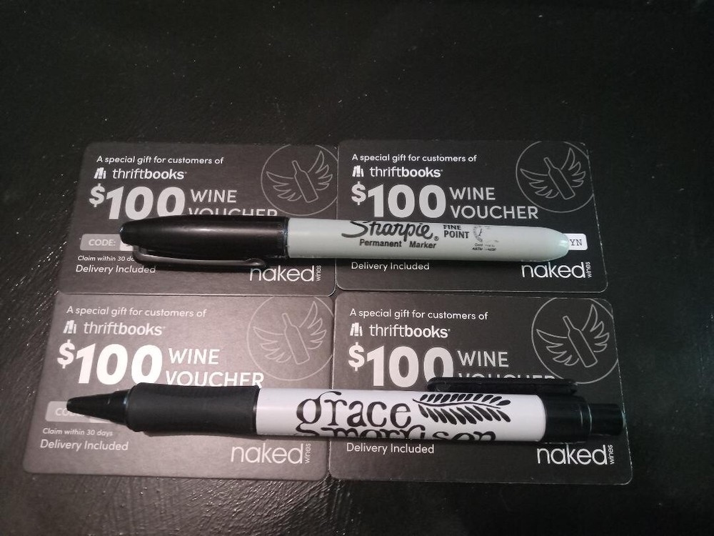 4 x $100 Naked Wines Vouchers - Free Drinks Credit-image