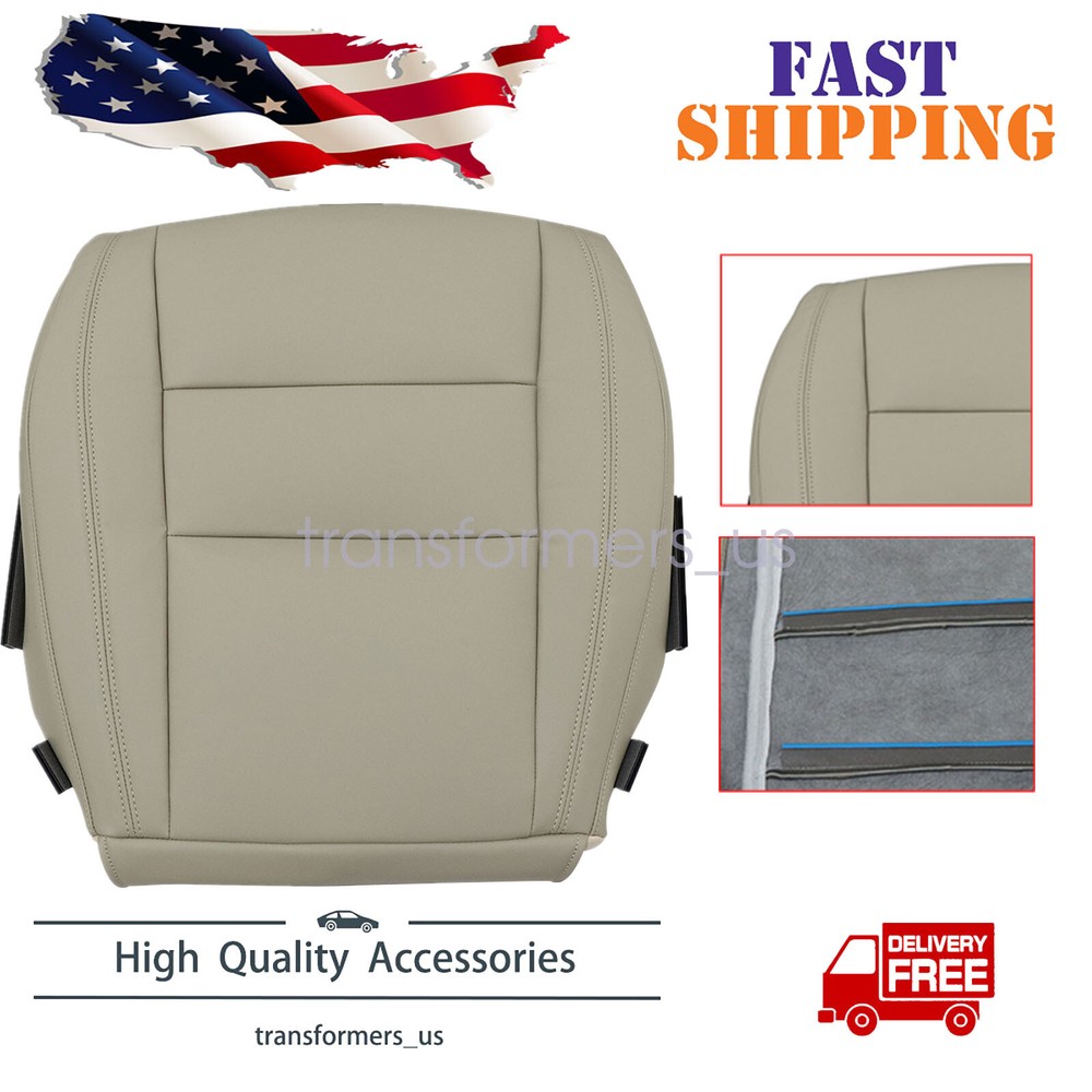 For Jeep Grand Cherokee 2011-2021 Driver Side Bottom Leather Seat Cover Tan