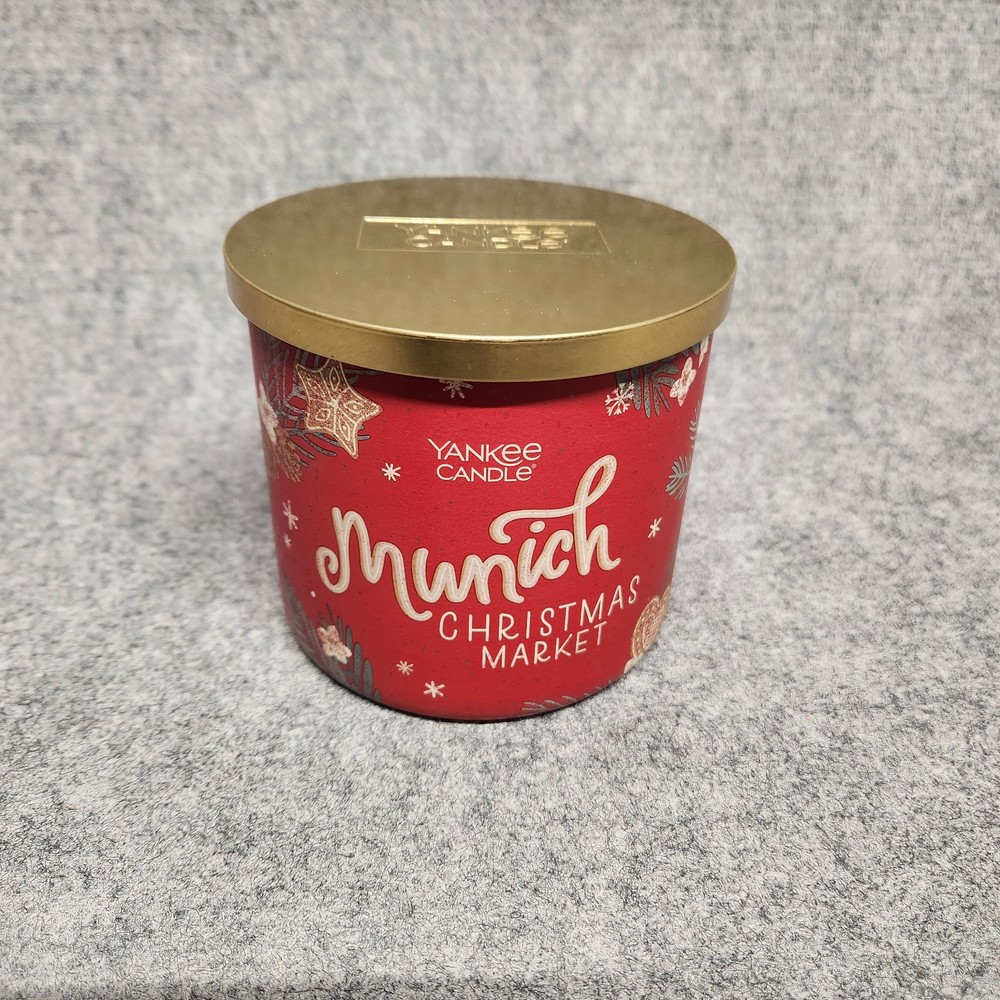 Yankee Candle Munich Christmas Market 14.5 Oz 3-Wick Jar Candle