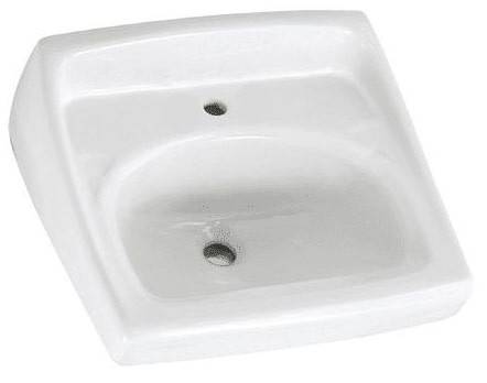 American Standard 0356.421.020 Lucerne Wall-mount Bathroom Sink - White