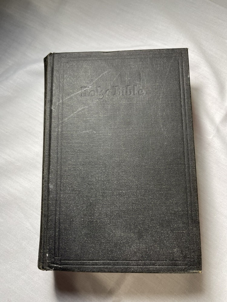 Vintage Holy Bible Self Pronouncing Edition National Bible Press KJV EUC