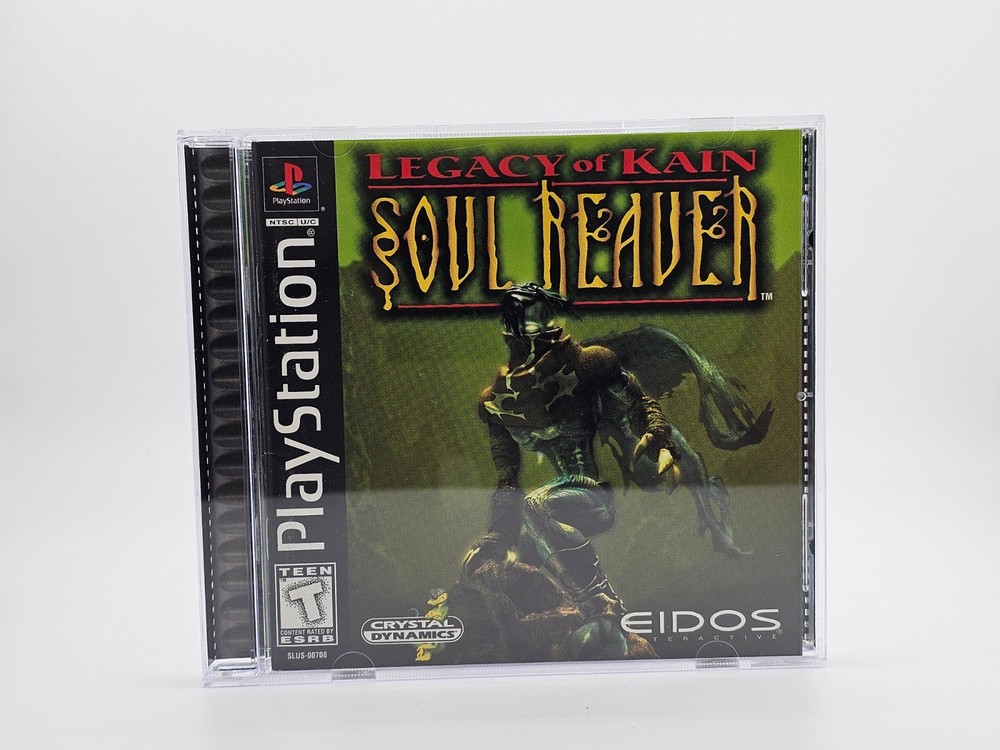 Sony Playstation 1 PS1 Legacy Of Kain Soul Reaver CIB Cleaned & Tested