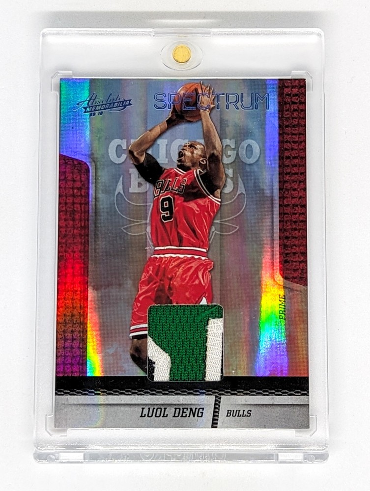 2009-10 Absolute Spectrum Luol Deng St Patricks Day Patch #65/25 Chicago Bulls-image