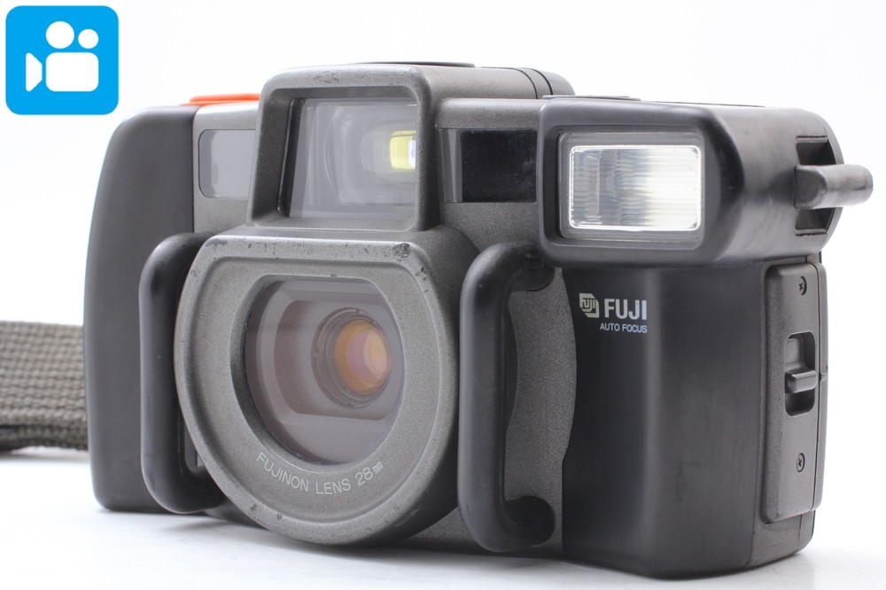 Fuji Work Record 28 Film Camera - Near Mint Point & Shoot from Japan
