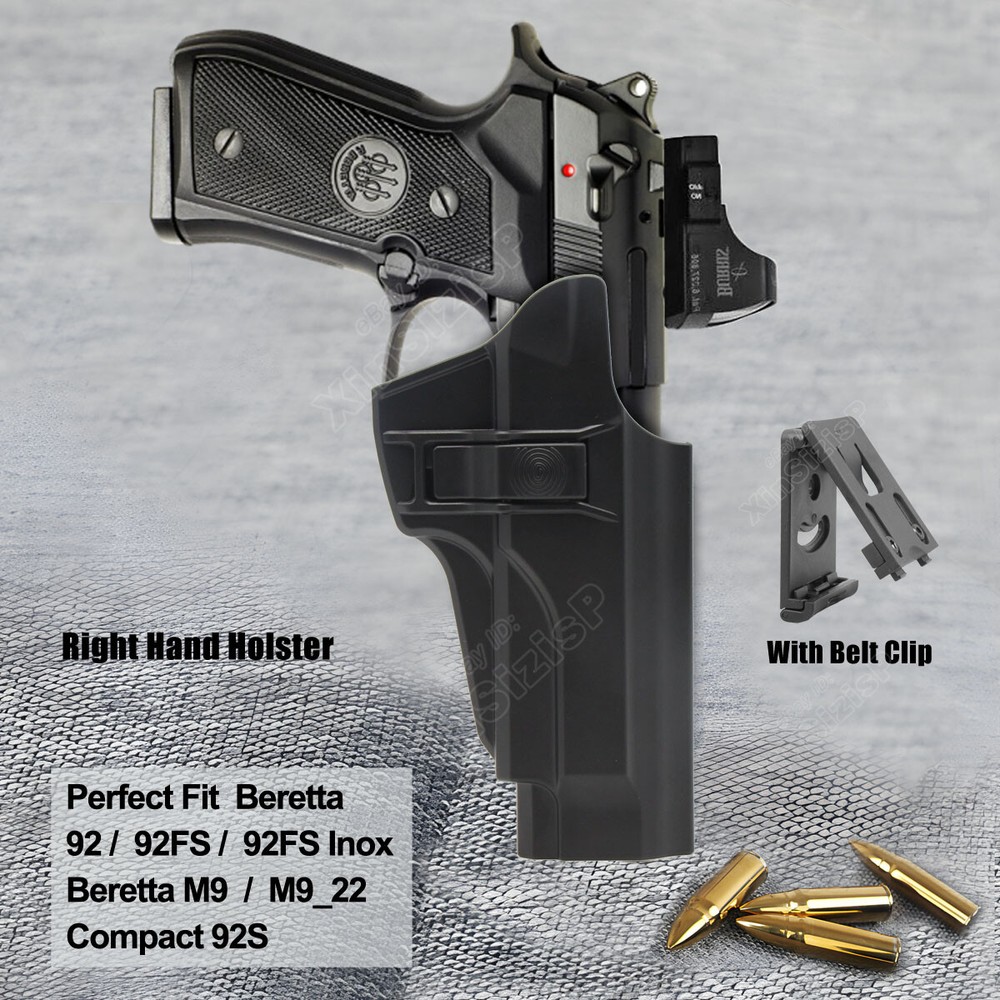 92 Holster OWB Fits Beretta 92 92FS M922 M9 Inox M9_22 Taurus PT92C Compact